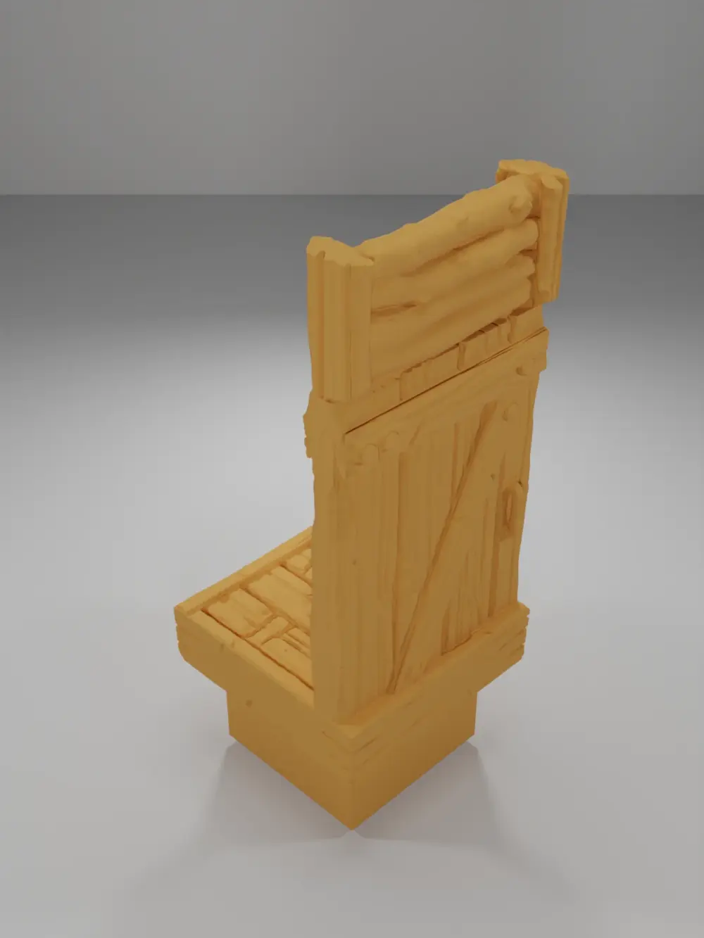 Tall Door - The Creepy Swamp - Dungeon Blocks