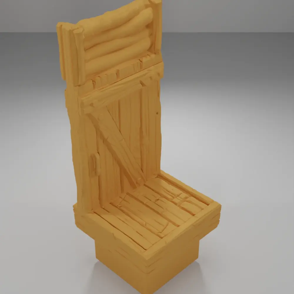Tall Door - The Creepy Swamp - Dungeon Blocks