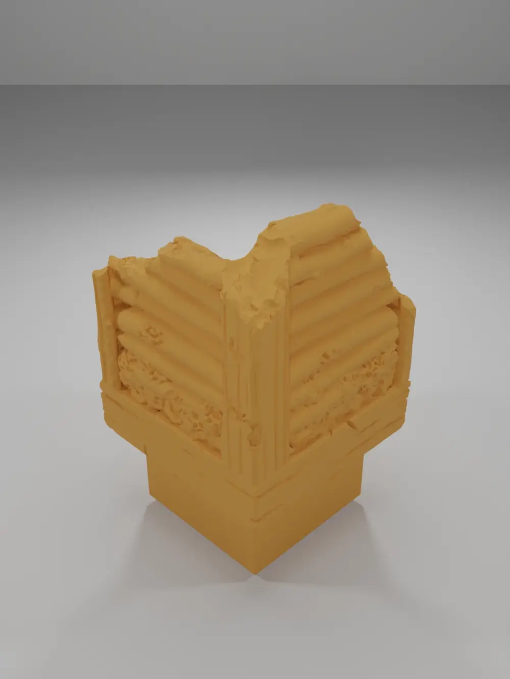 Tall Angle Ruin 1 - The Creepy Swamp - Dungeon Blocks