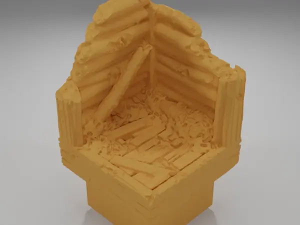 Tall Bed Symbols Angle - The Creepy Swamp - Dungeon Blocks