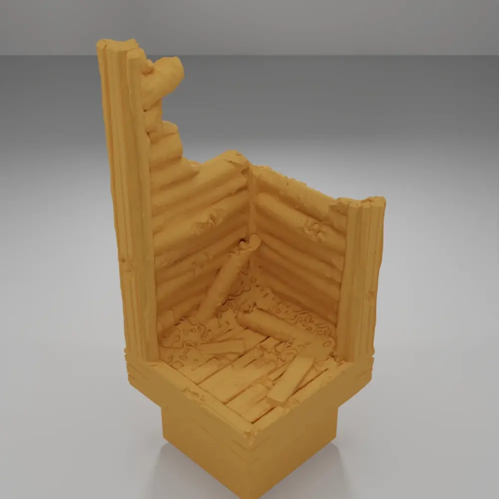 Tall Angle Ruin 2 - The Creepy Swamp - Dungeon Blocks