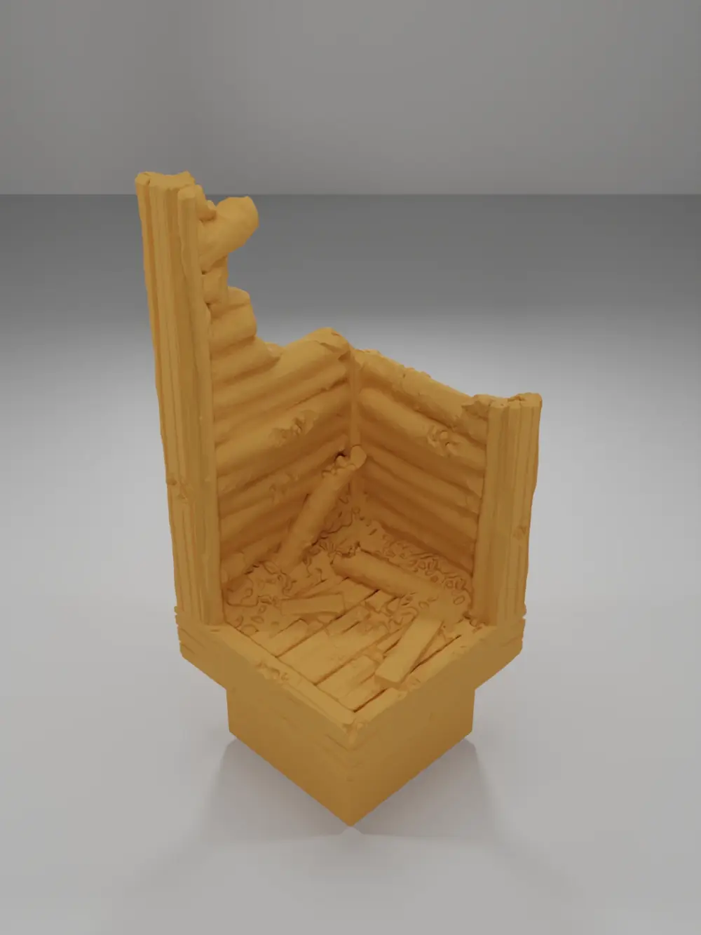 Tall Angle Ruin 2 - The Creepy Swamp - Dungeon Blocks