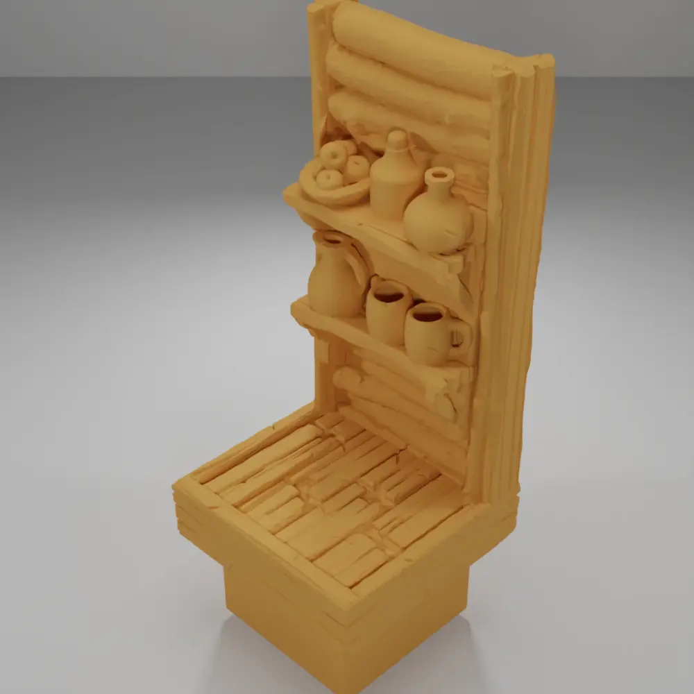 Tall Shelves 1 - The Creepy Swamp - Dungeon Blocks