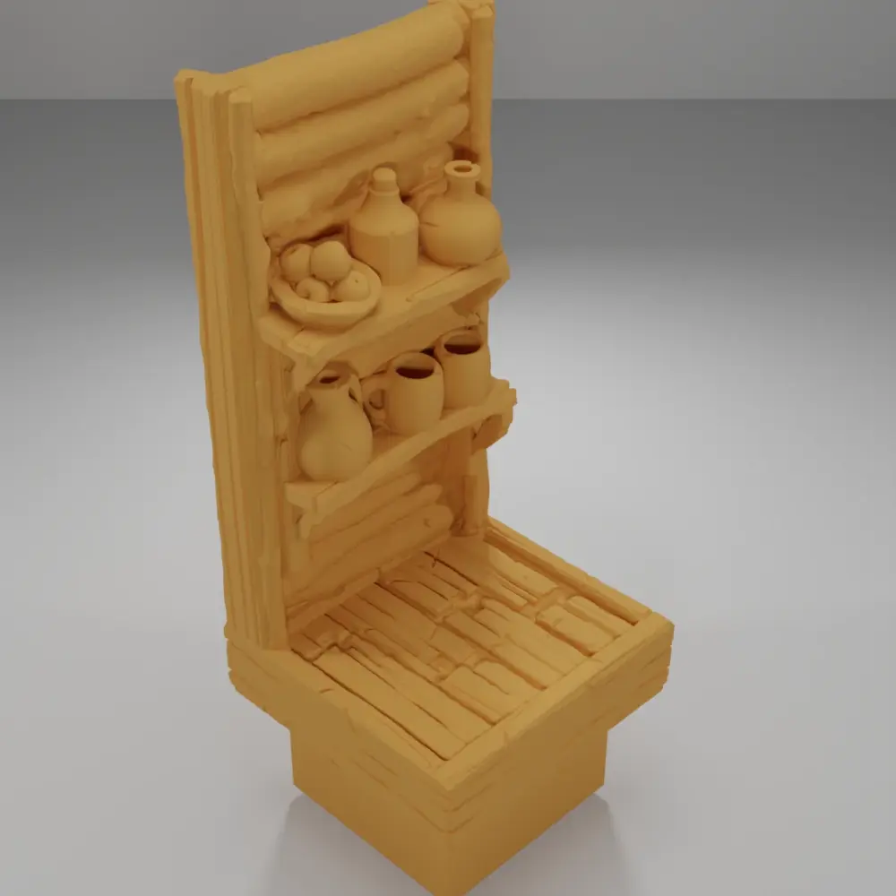 Tall Shelves 1 - The Creepy Swamp - Dungeon Blocks