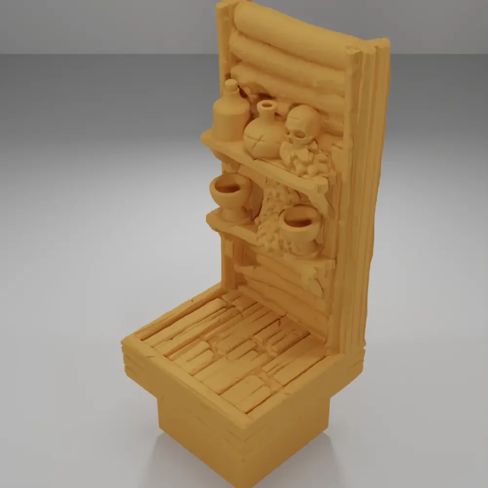 Tall Shelves 2 - The Creepy Swamp - Dungeon Blocks
