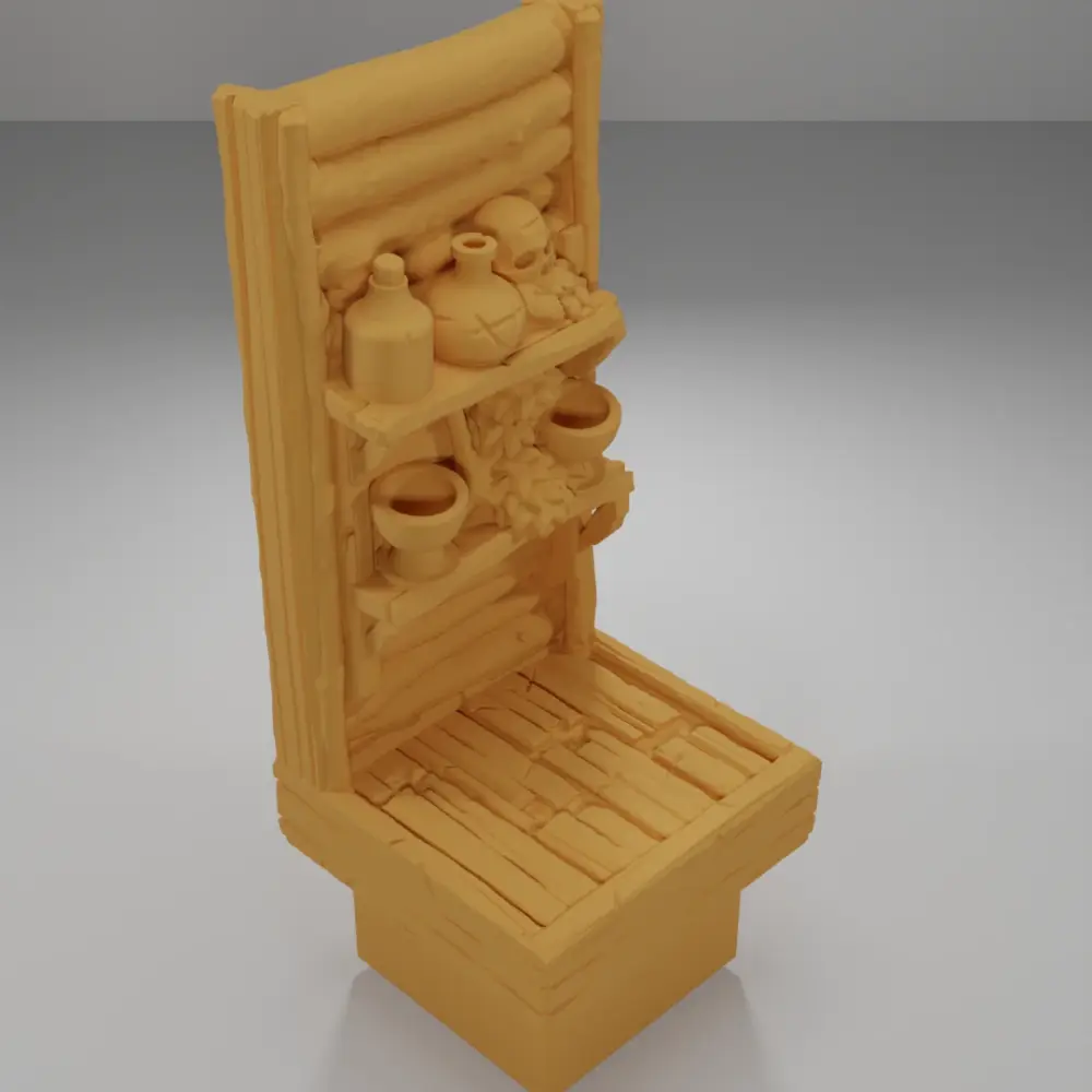 Tall Shelves 2 - The Creepy Swamp - Dungeon Blocks
