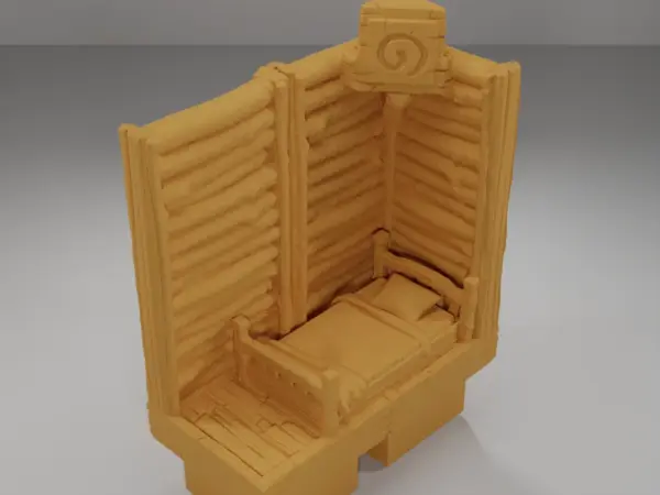 Tall Bed Symbols Angle - The Creepy Swamp - Dungeon Blocks