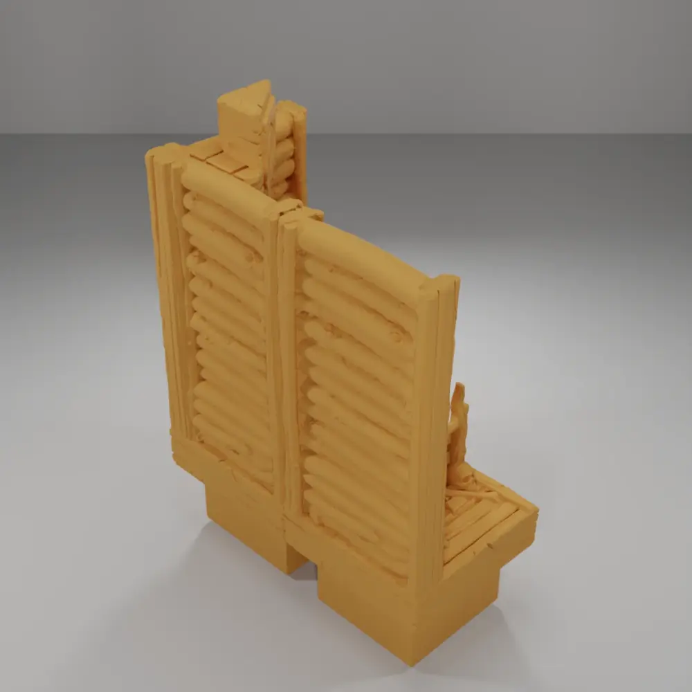 Tall Bed Symbols Angle - The Creepy Swamp - Dungeon Blocks