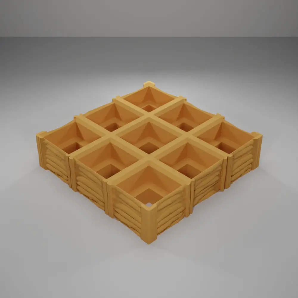 Level Grid 3X3 - The Creepy Swamp - Grid