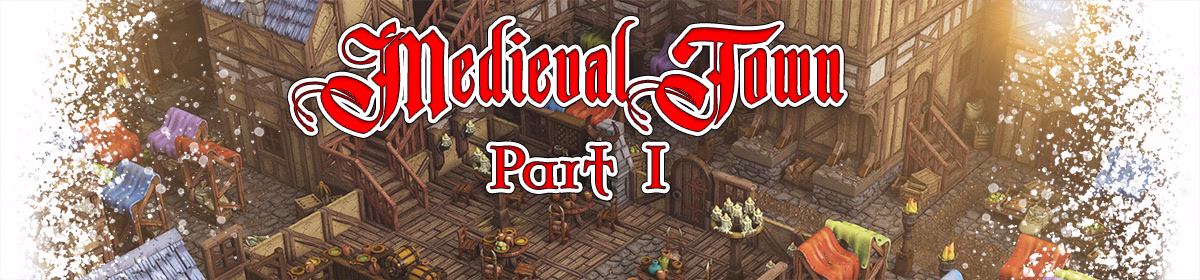 Wall 1 - Medieval Town Part 1 - Dungeon Blocks