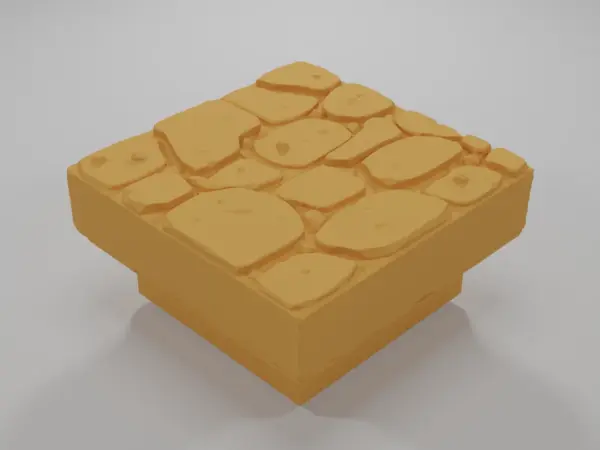 Ground Straight 2 - Medieval Town Part 1 - Dungeon Blocks