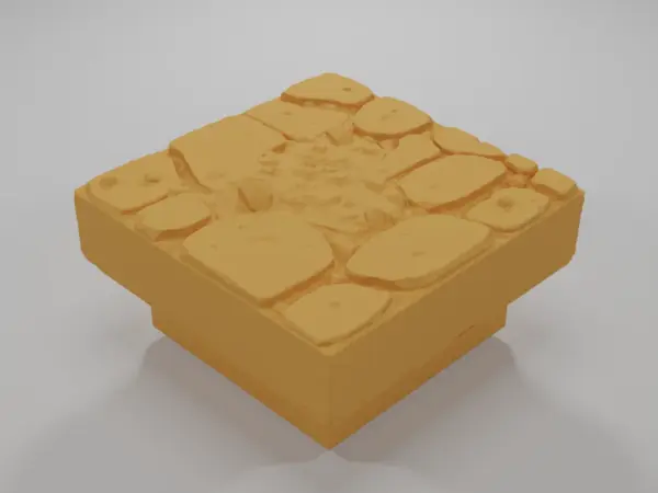 Ground Straight 2 - Medieval Town Part 1 - Dungeon Blocks