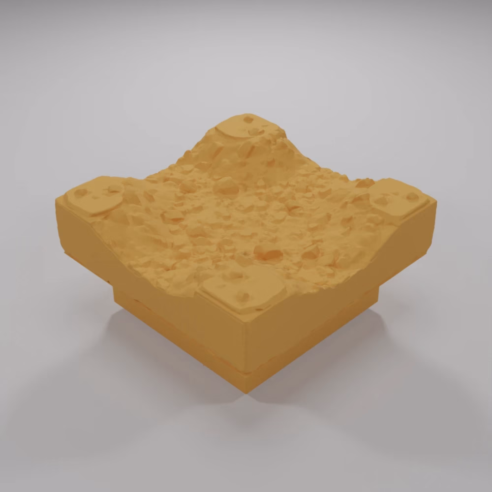 Ground 4 Corners - Medieval Town Part 1 - Dungeon Blocks