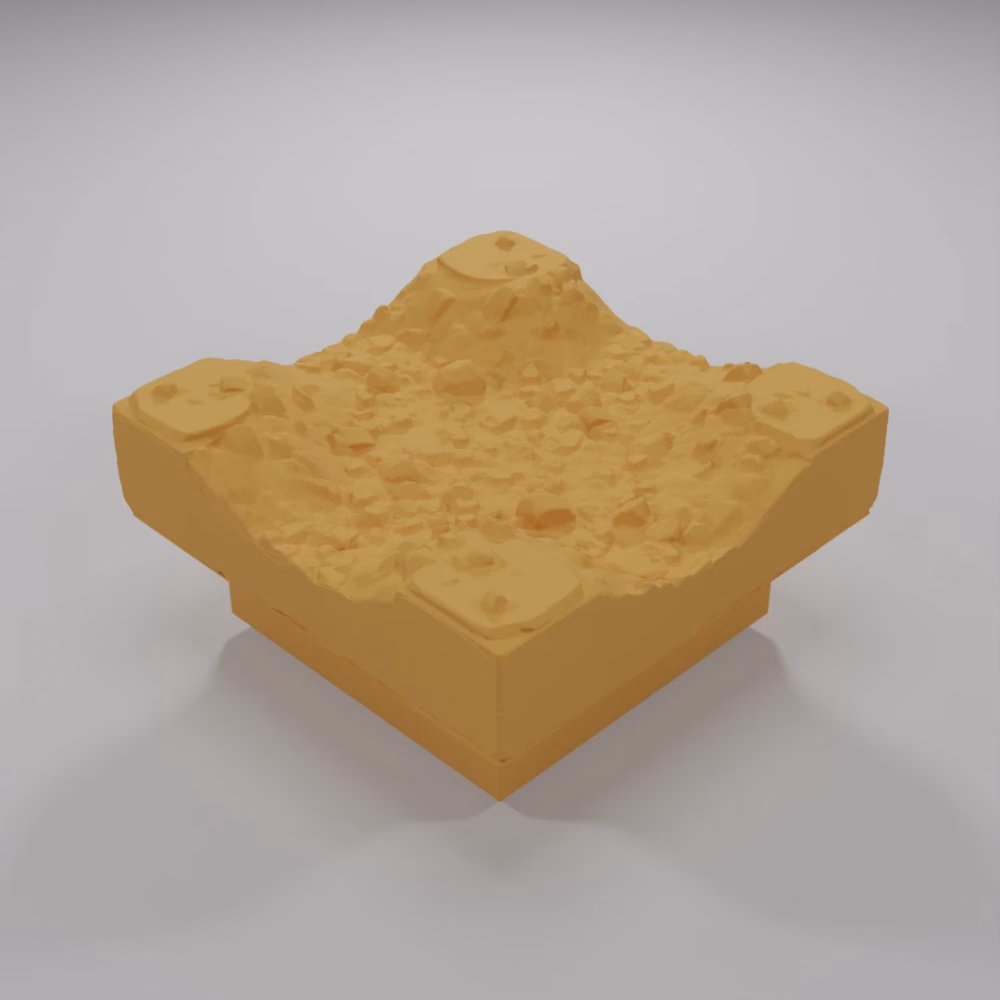 Ground 4 Corners - Medieval Town Part 1 - Dungeon Blocks