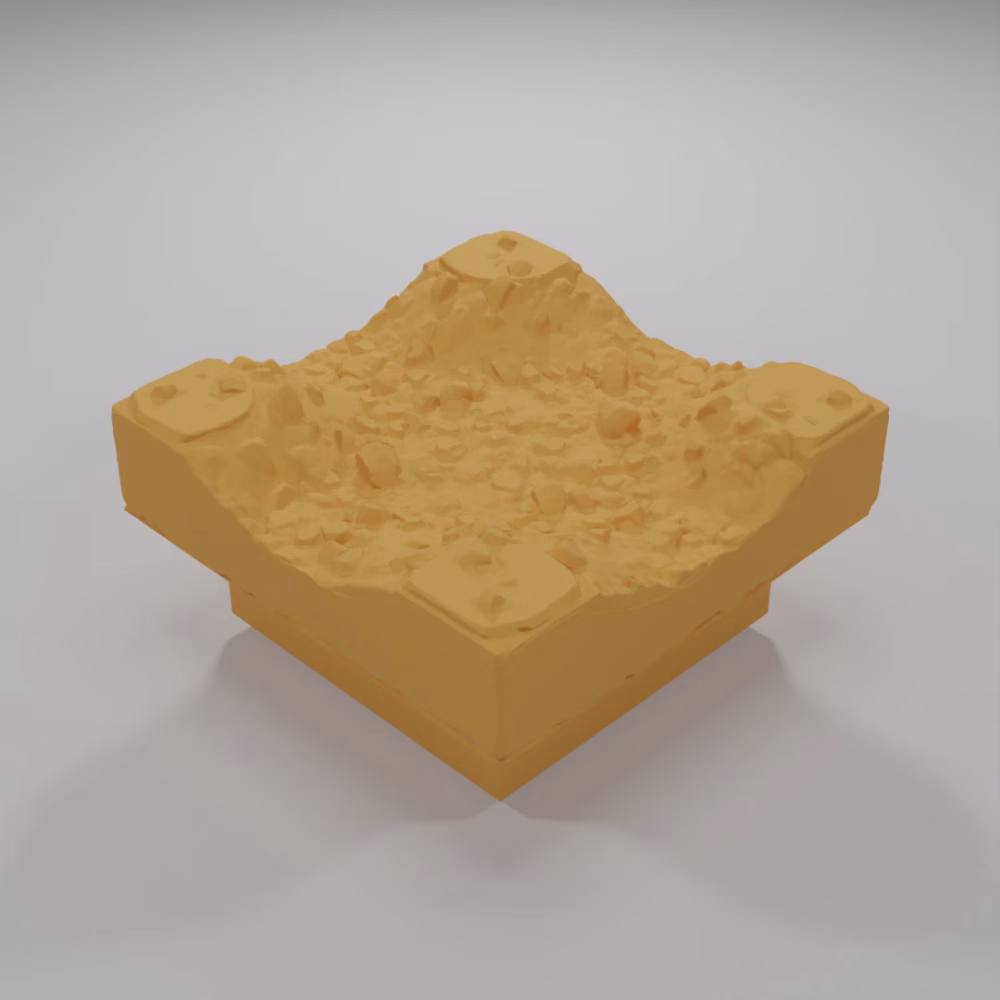 Ground 4 Corners - Medieval Town Part 1 - Dungeon Blocks