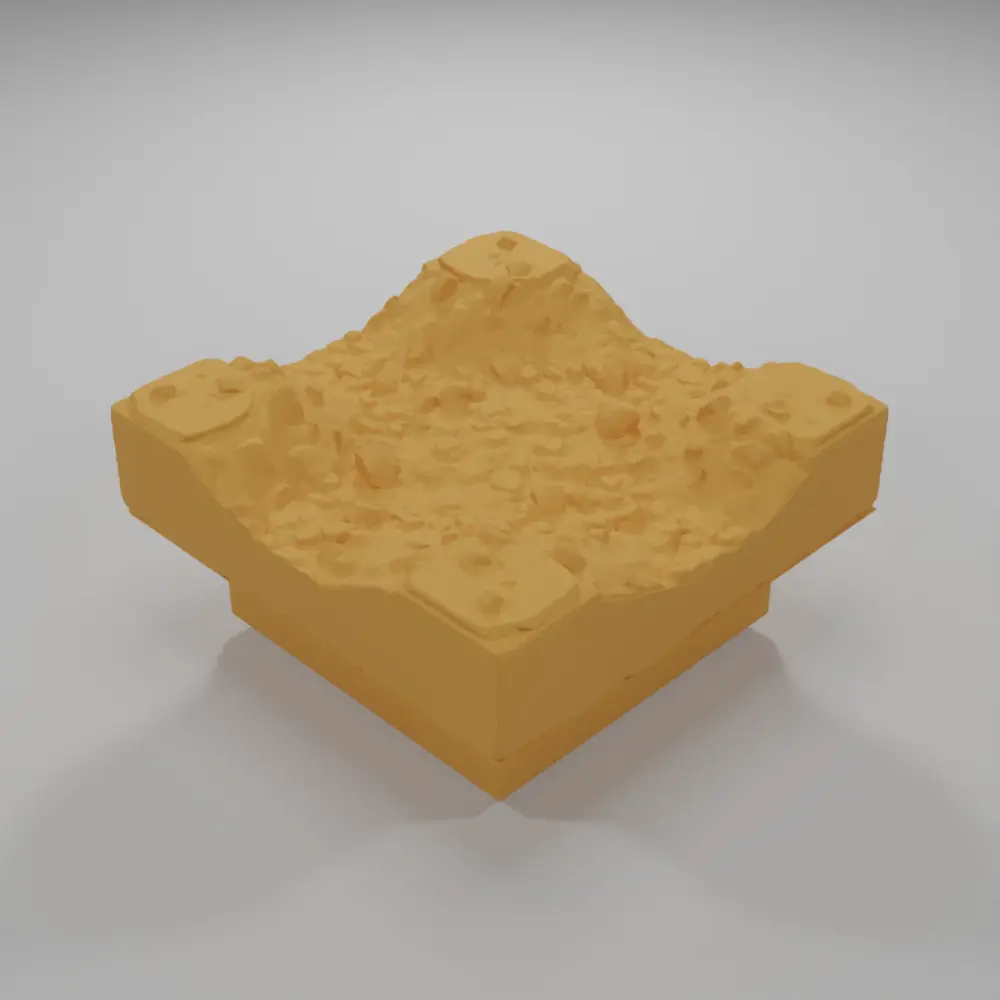 Ground 4 Corners - Medieval Town Part 1 - Dungeon Blocks
