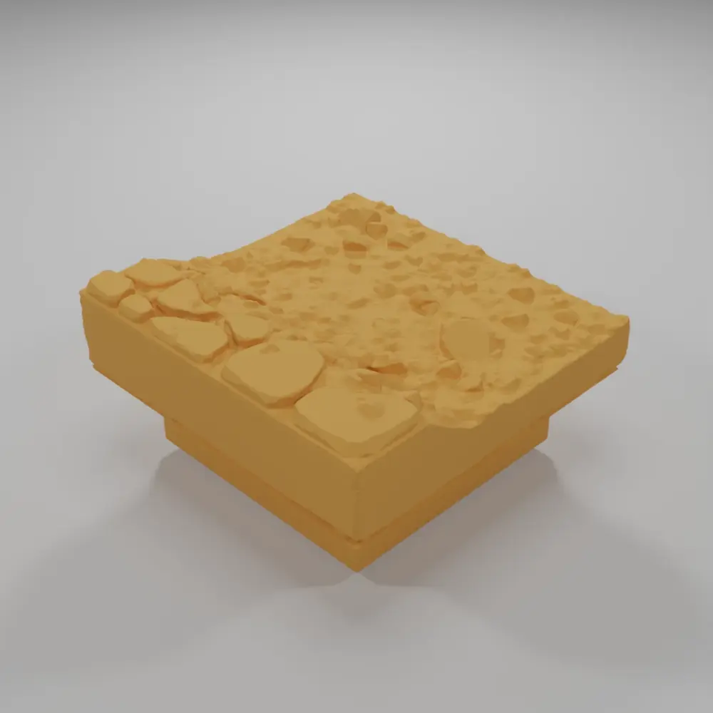 Ground Straight 1 - Medieval Town Part 1 - Dungeon Blocks
