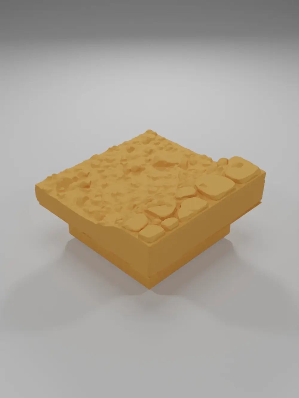 Ground Straight 1 - Medieval Town Part 1 - Dungeon Blocks