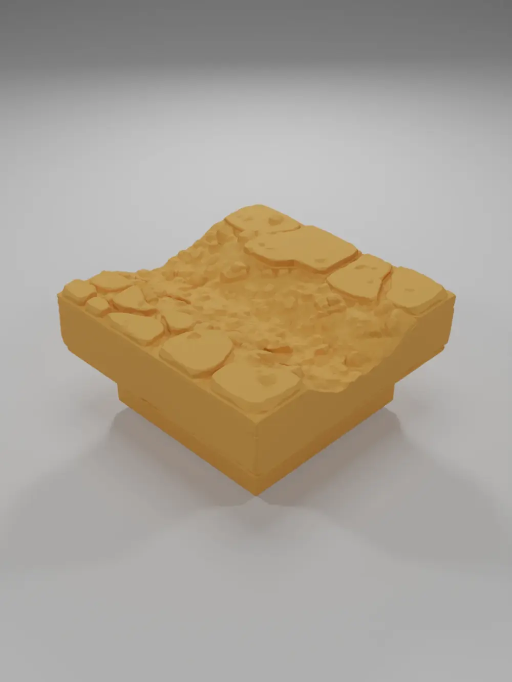 Path Staight - Medieval Town Part 1 - Dungeon Blocks