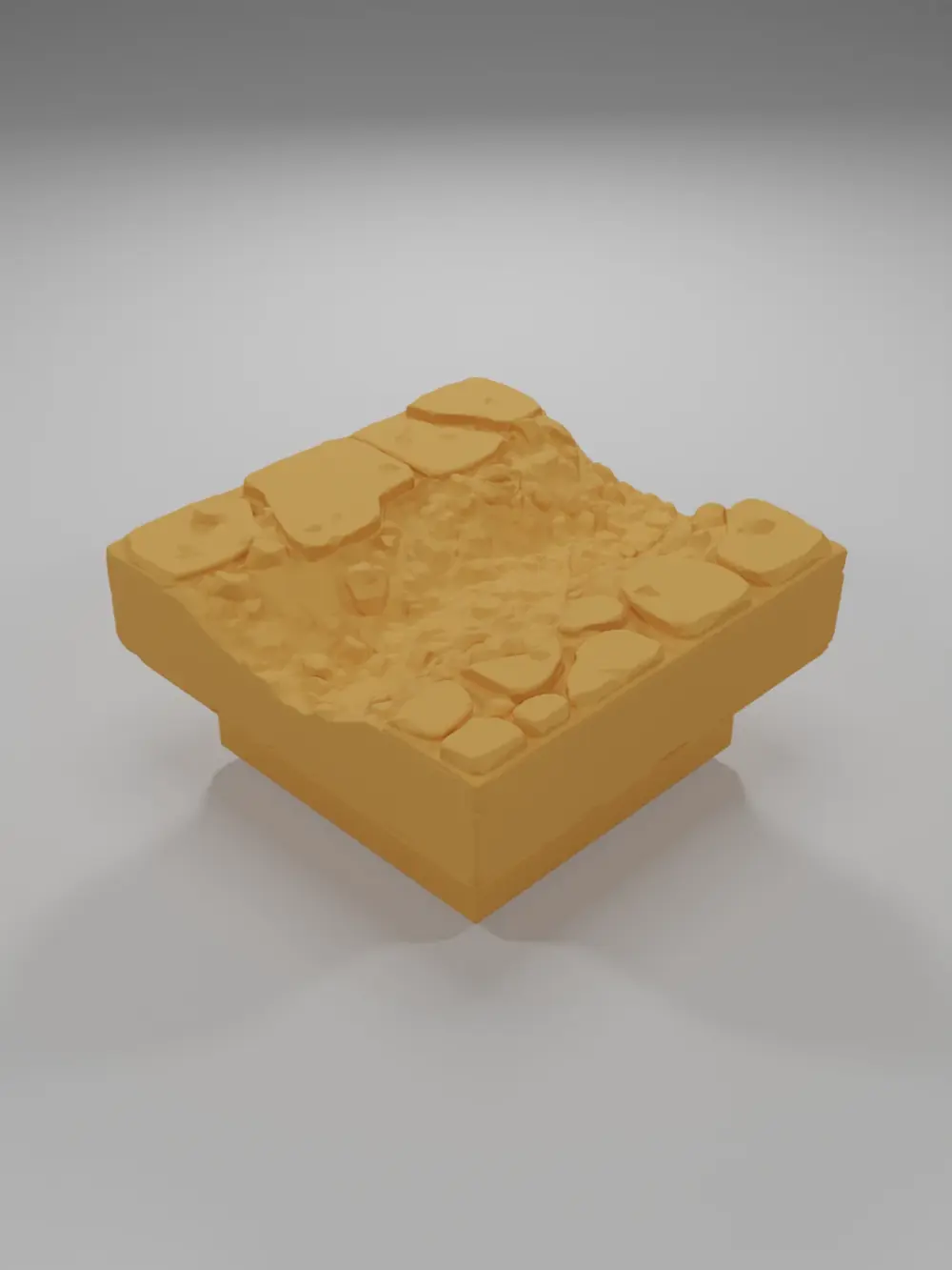 Path Staight - Medieval Town Part 1 - Dungeon Blocks