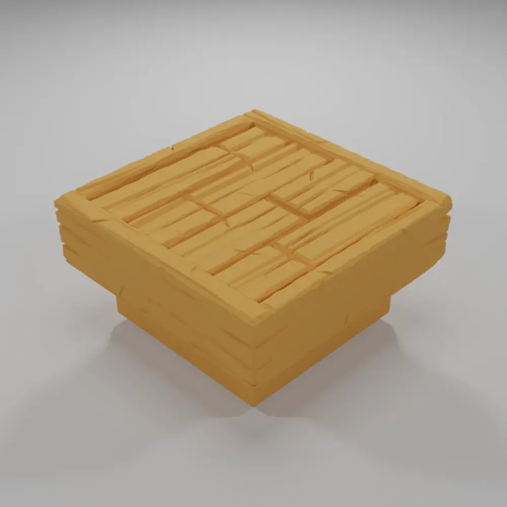 Ground Wood - Medieval Town Part 1 - Dungeon Blocks