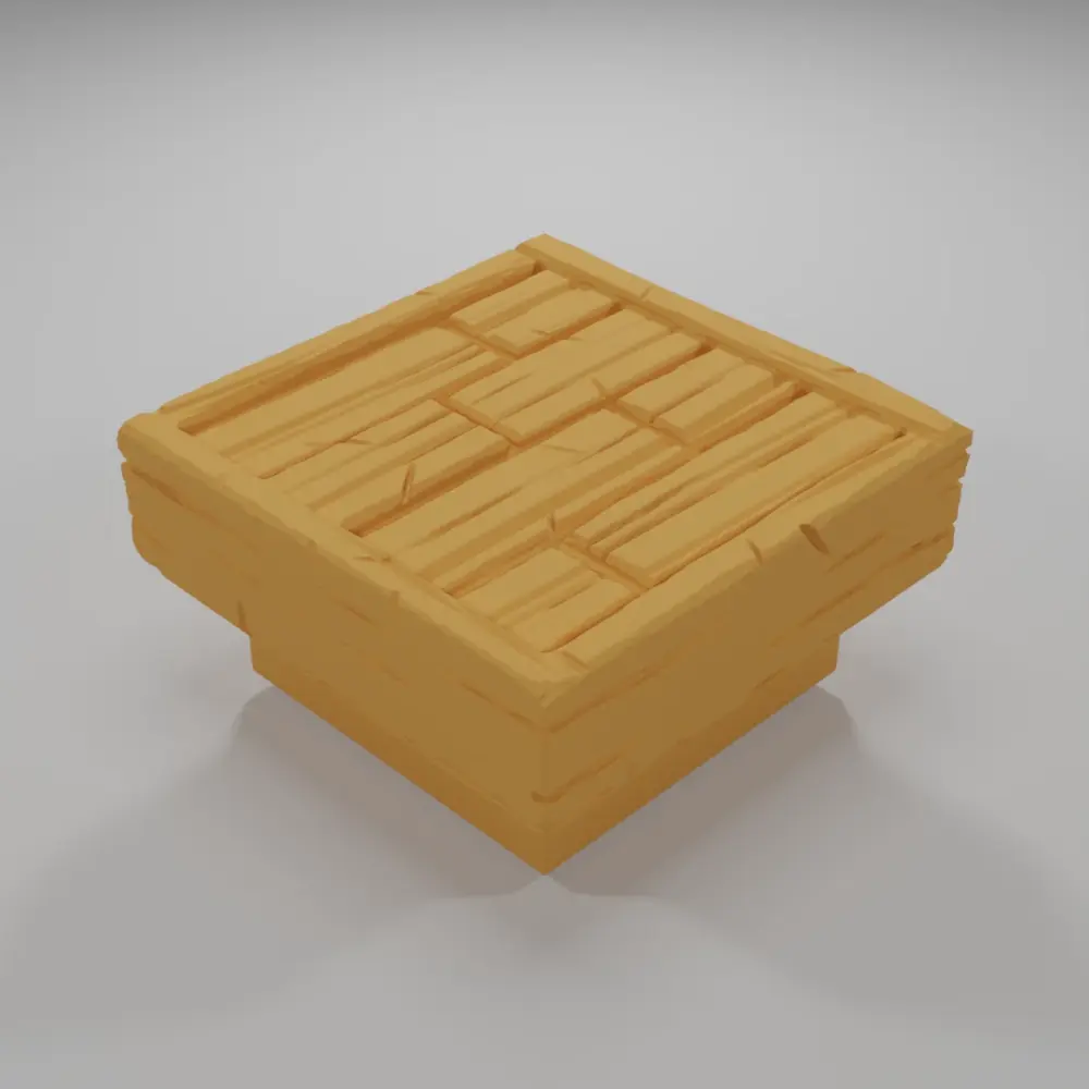 Ground Wood - Medieval Town Part 1 - Dungeon Blocks