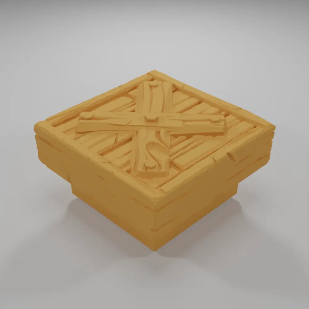 Ground Wood Cross - Medieval Town Part 1 - Dungeon Blocks - MT1-015-NL