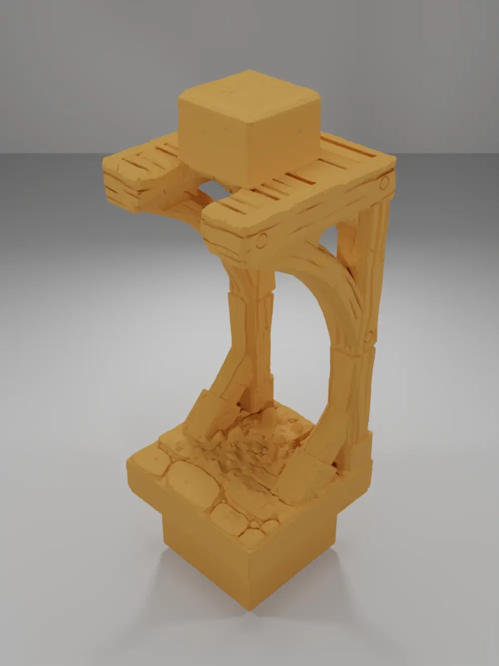 Wooden Arch - Medieval Town Part 1 - Dungeon Blocks