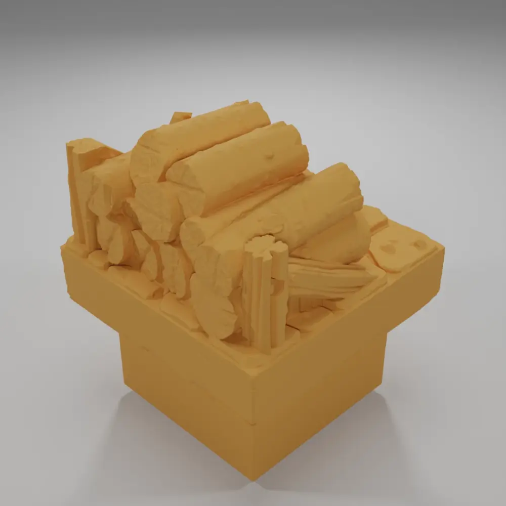 Wooden Plank - Medieval Town Part 1 - Dungeon Blocks
