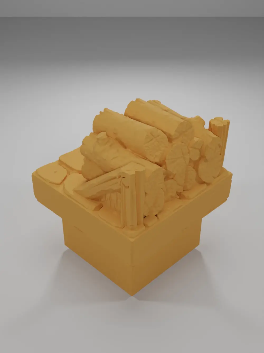 Wooden Plank - Medieval Town Part 1 - Dungeon Blocks