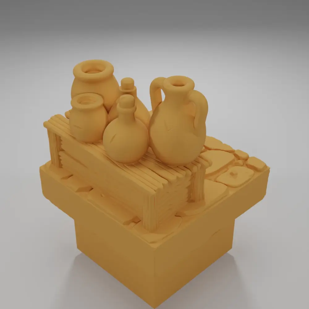 Potions - Medieval Town Part 1 - Dungeon Blocks