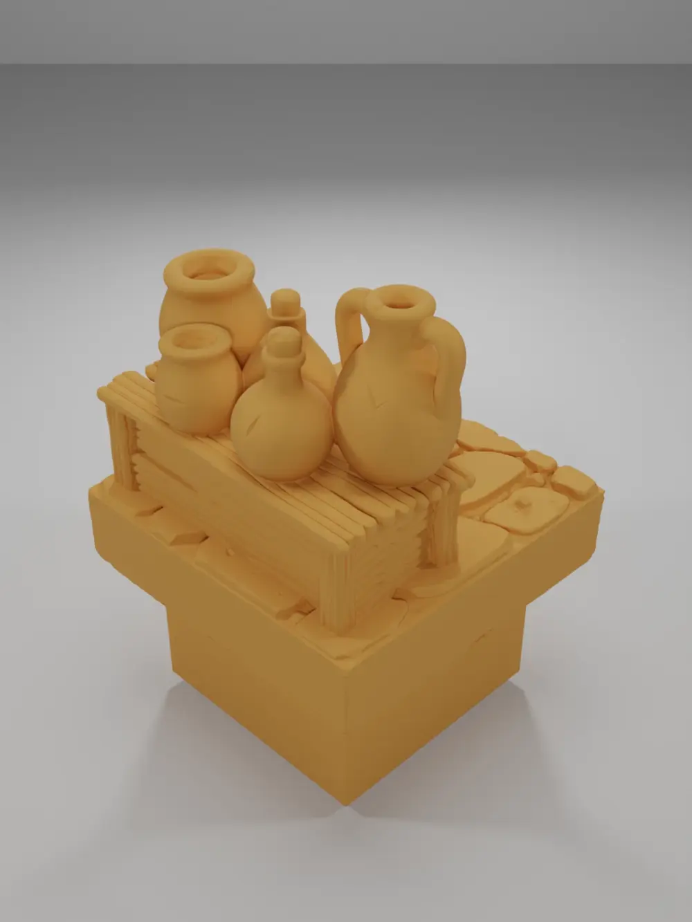 Potions - Medieval Town Part 1 - Dungeon Blocks