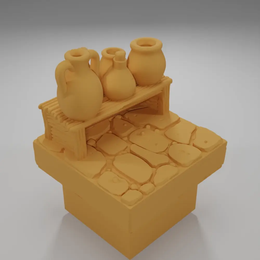 Potions - Medieval Town Part 1 - Dungeon Blocks