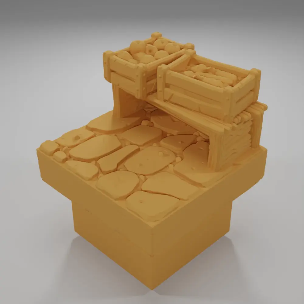 Food - Medieval Town Part 1 - Dungeon Blocks