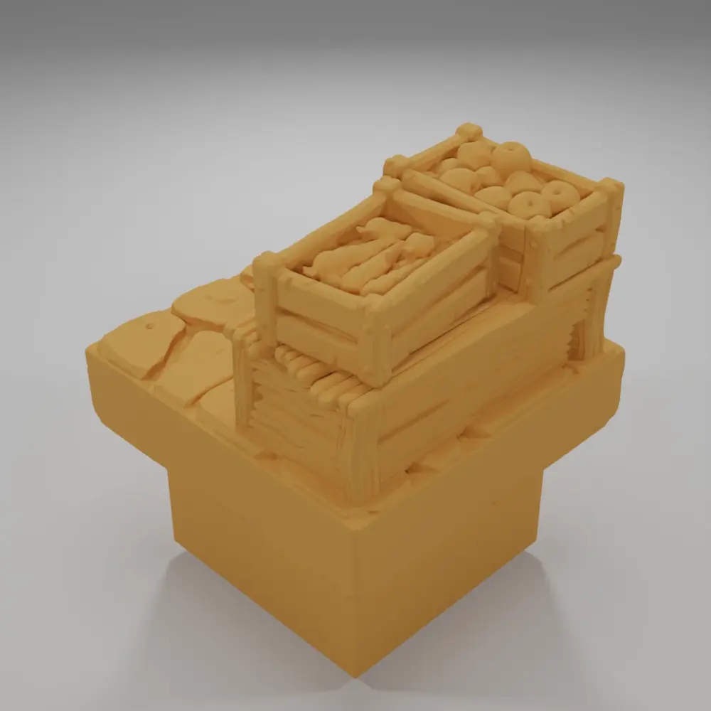 Food - Medieval Town Part 1 - Dungeon Blocks