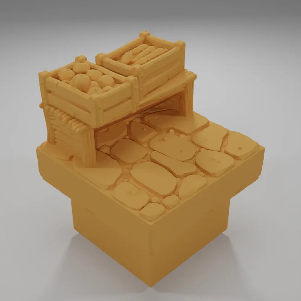 Food - Medieval Town Part 1 - Dungeon Blocks