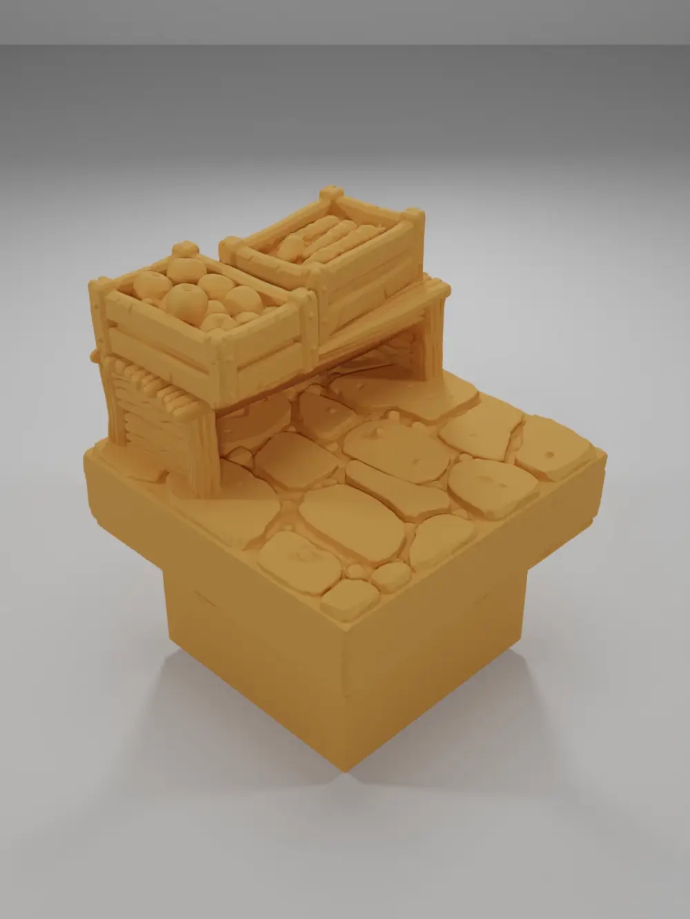 Food - Medieval Town Part 1 - Dungeon Blocks