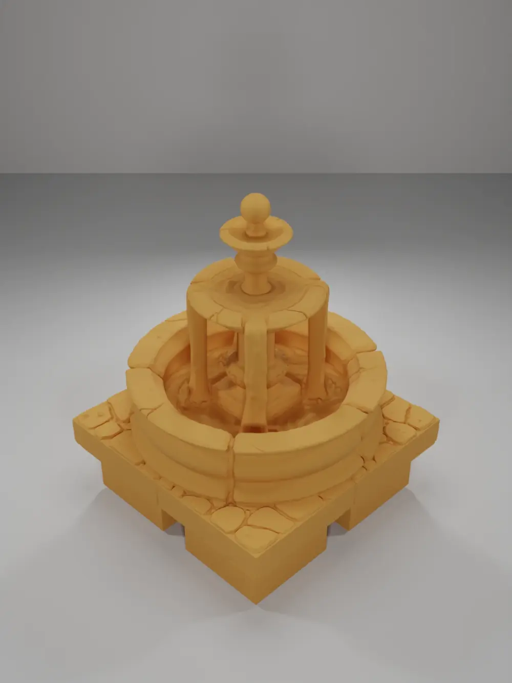 Fountain Water - Medieval Town Part 1 - Dungeon Blocks - MT1-032-NL