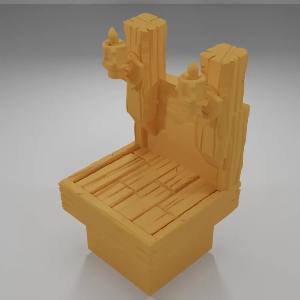 Wall Light - Medieval Town Part 1 - Dungeon Blocks