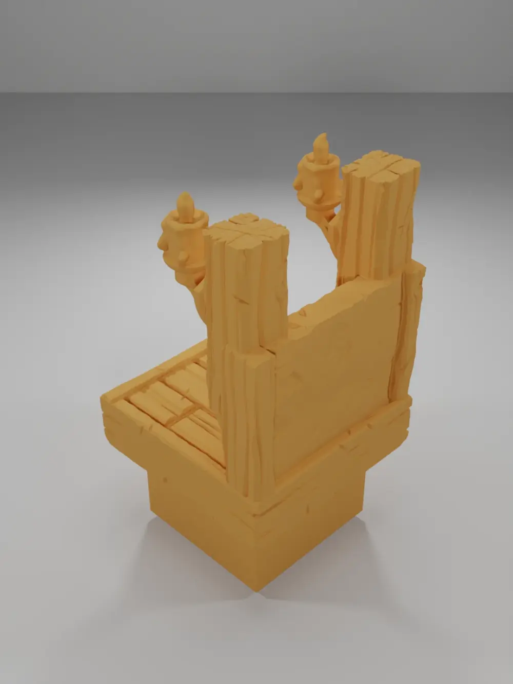 Wall Light - Medieval Town Part 1 - Dungeon Blocks