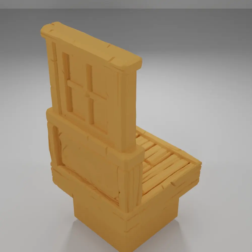 Window With Glass - Medieval Town Part 1 - Dungeon Blocks