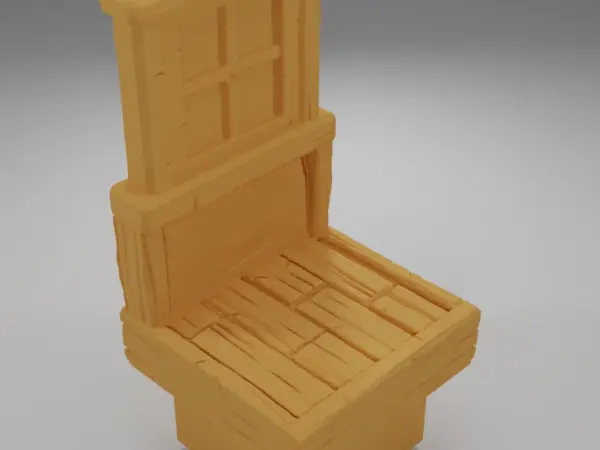 Tall Bar Tablecloth - Medieval Town Part 1 - Dungeon Blocks