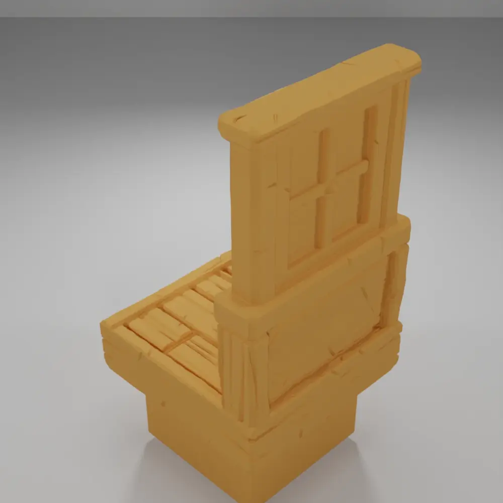 Window With Glass - Medieval Town Part 1 - Dungeon Blocks