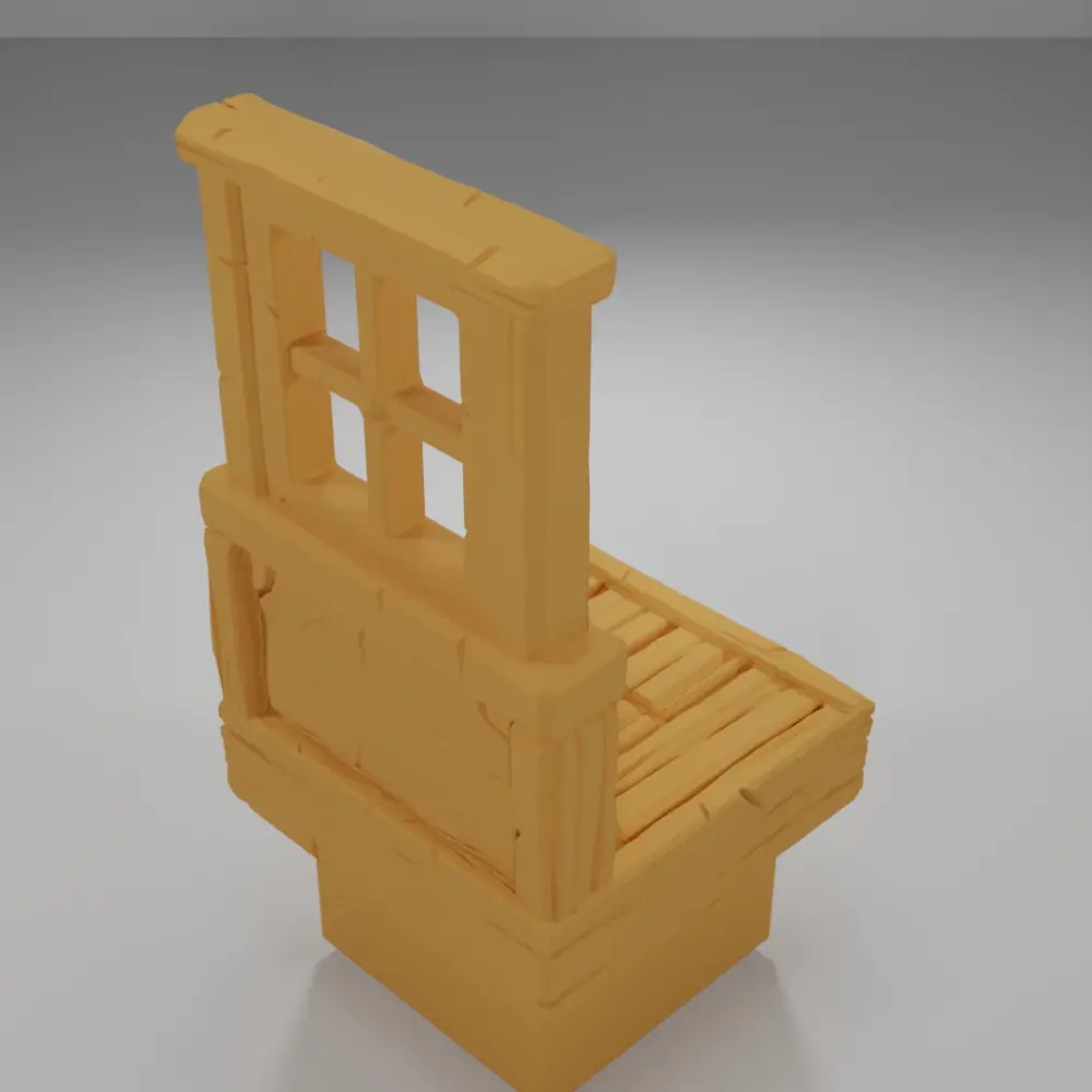 Window Without Glass - Medieval Town Part 1 - Dungeon Blocks