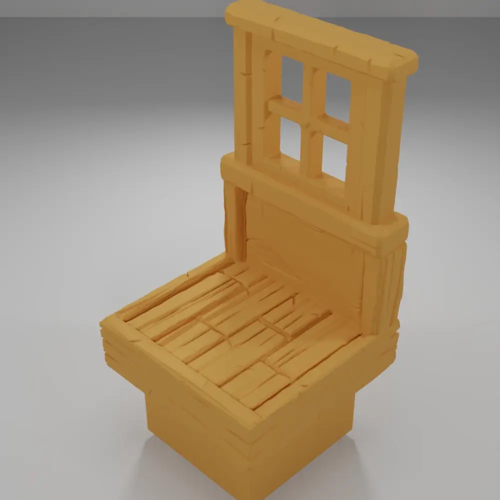 Window Without Glass - Medieval Town Part 1 - Dungeon Blocks