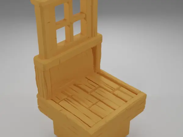 Tall Bar Tablecloth - Medieval Town Part 1 - Dungeon Blocks