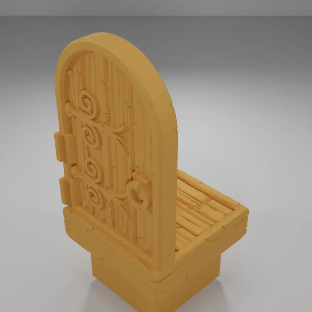 Door 1 - Medieval Town Part 1 - Dungeon Blocks