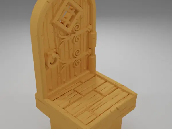 Tall Bar Tablecloth - Medieval Town Part 1 - Dungeon Blocks