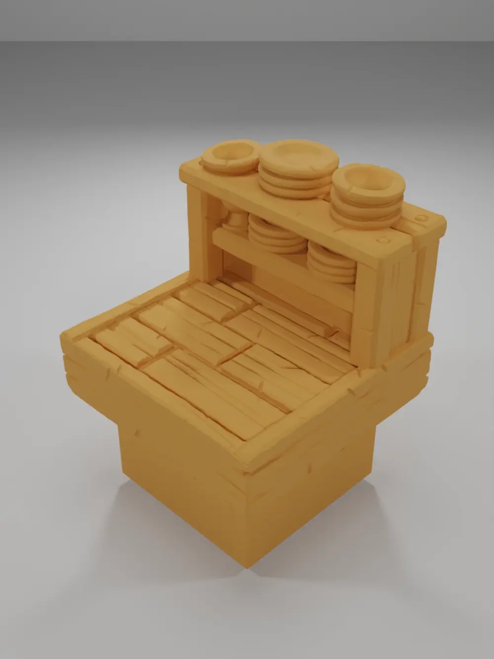 Bar Plates - Medieval Town Part 1 - Dungeon Blocks