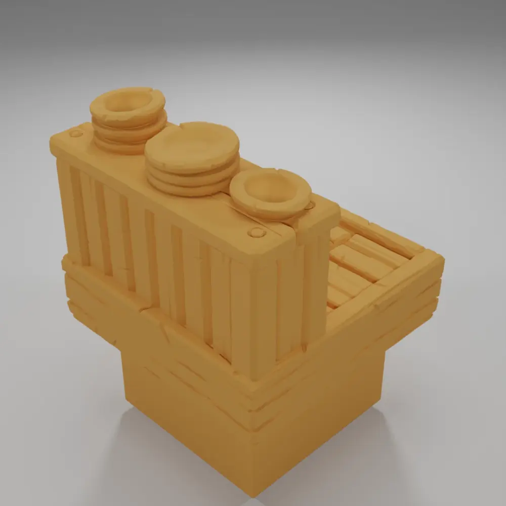 Bar Plates - Medieval Town Part 1 - Dungeon Blocks